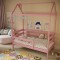 Детская кровать-домик "Эко-9"  розовая купить