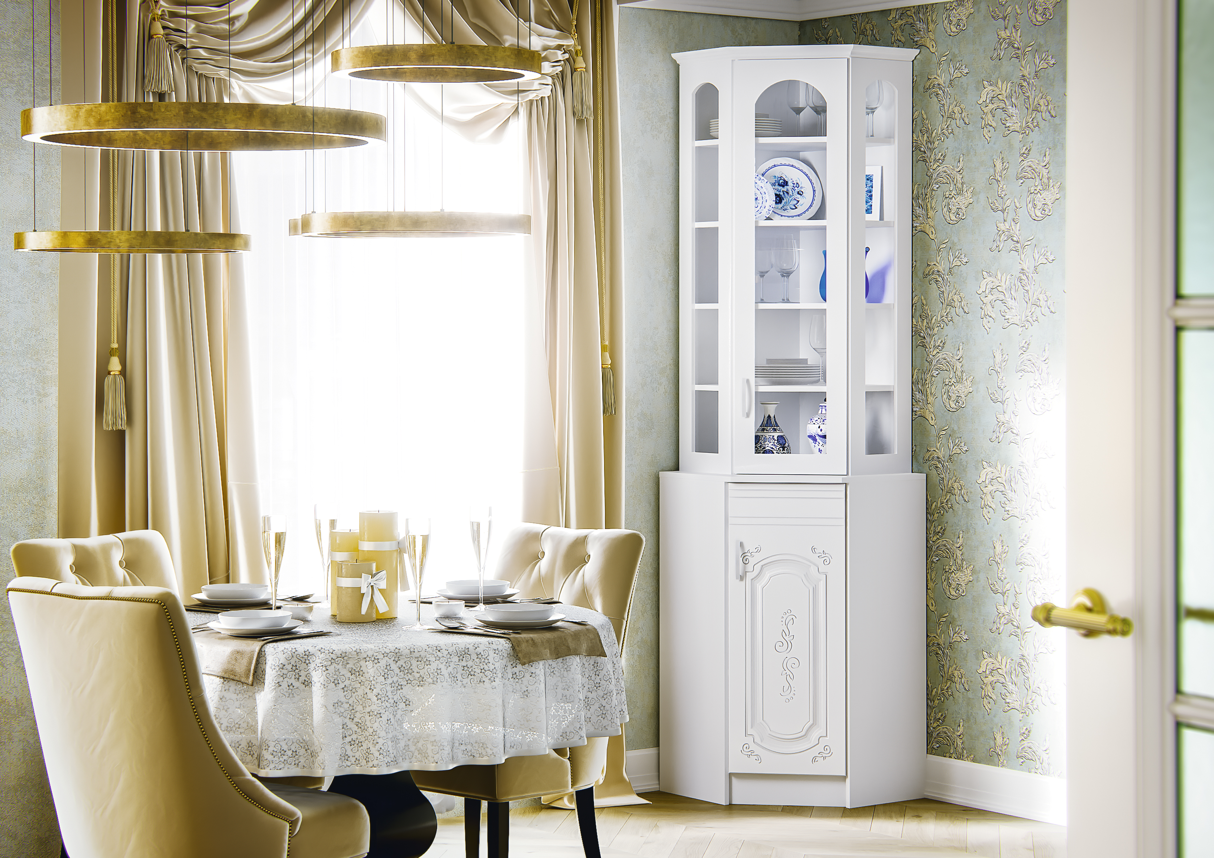 Буфет &quot;Лиза-2&quot; угловой