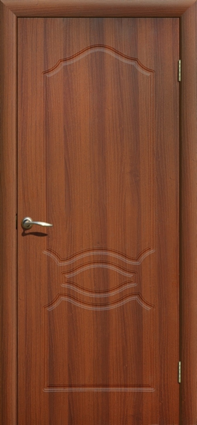 Двери с покрытием ПВХ "Венеция" итальянский орех