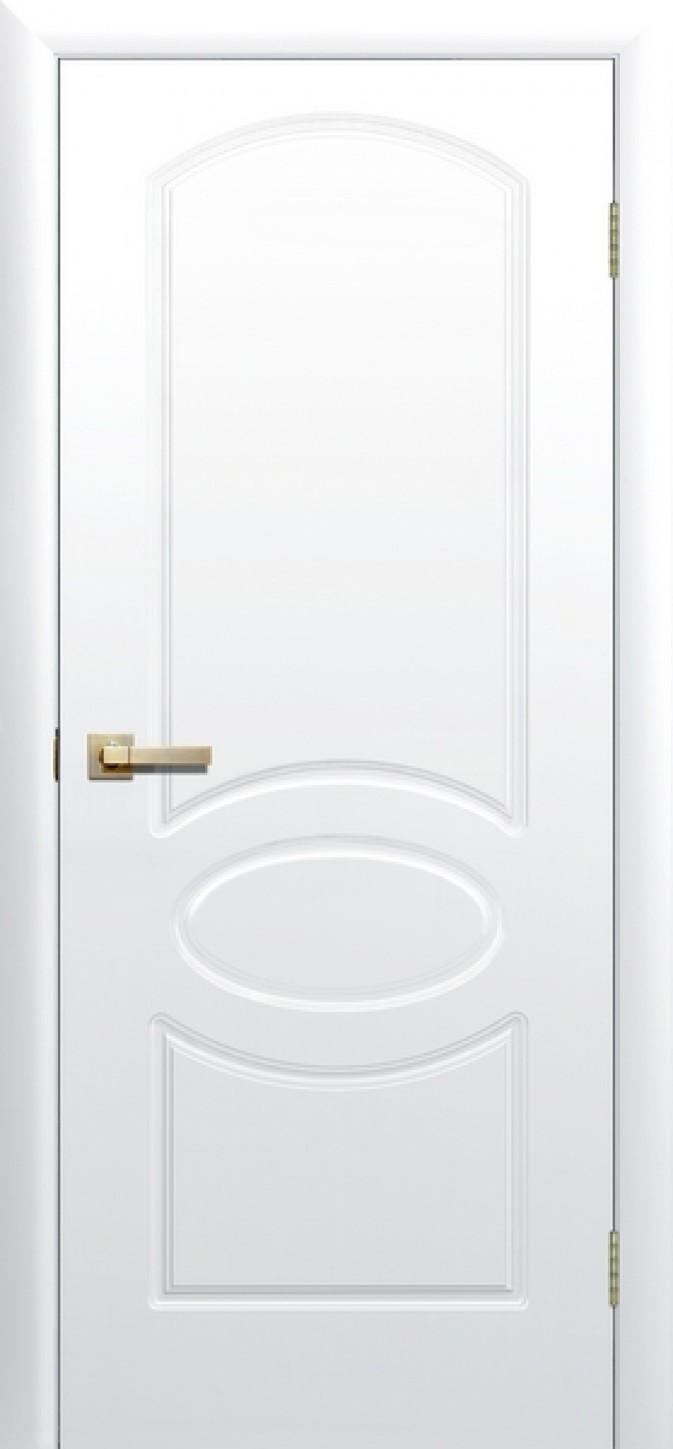 Двери с покрытием ПВХ "Соната" белые