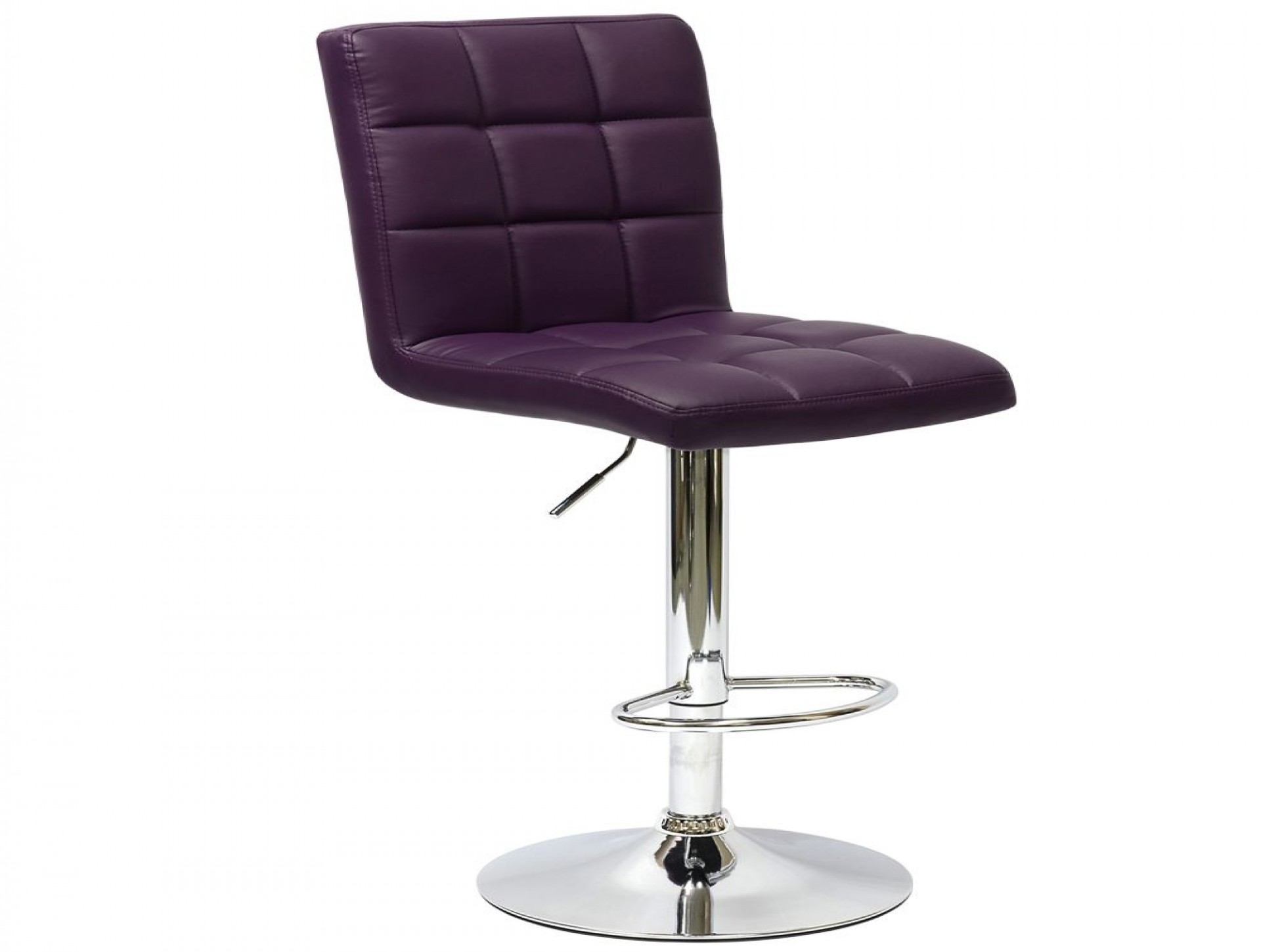 Барный стул "N-48 Kruger" фиолетовая кожа приобрести в Томске