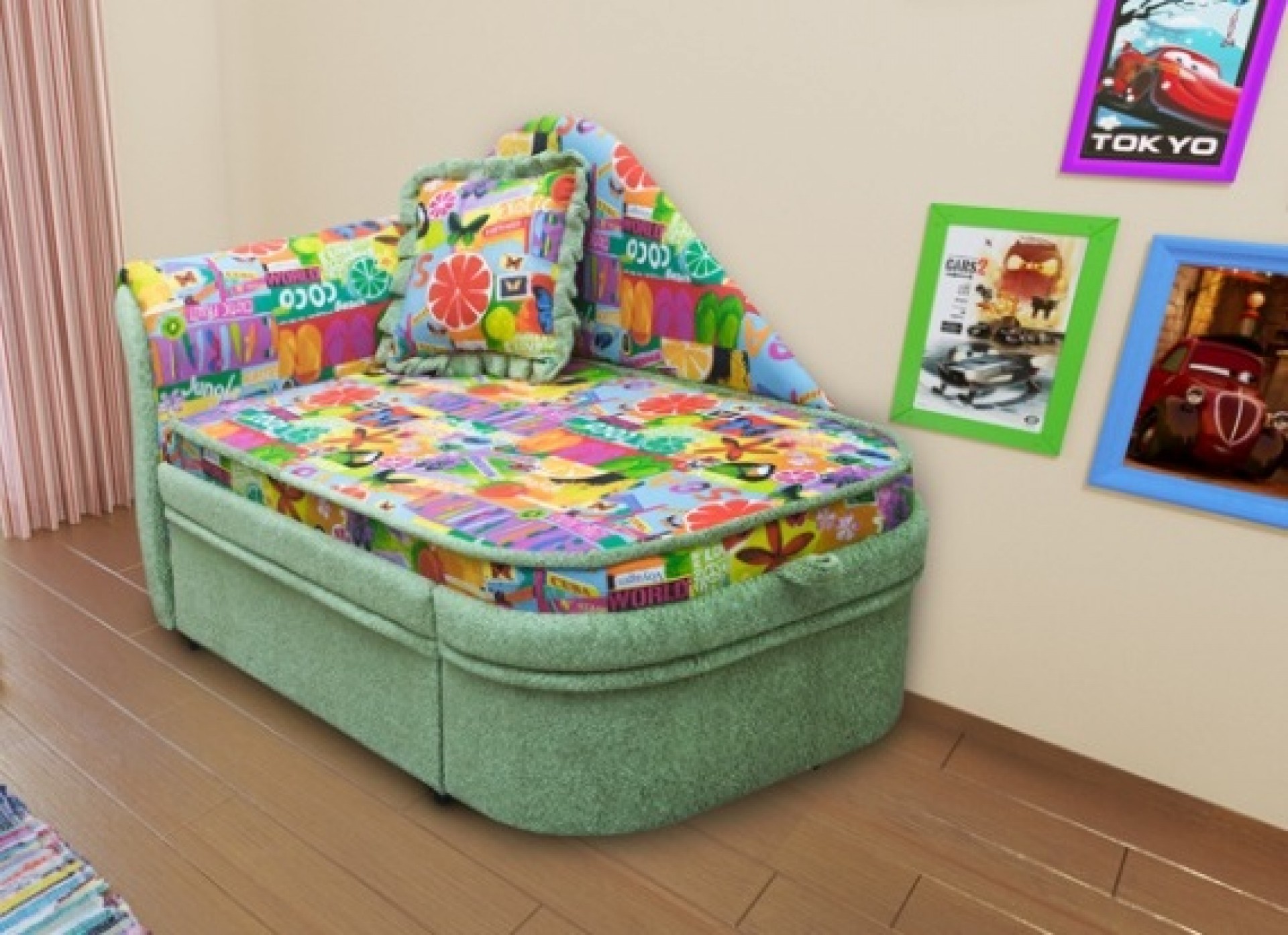 детский диван со спальным местом