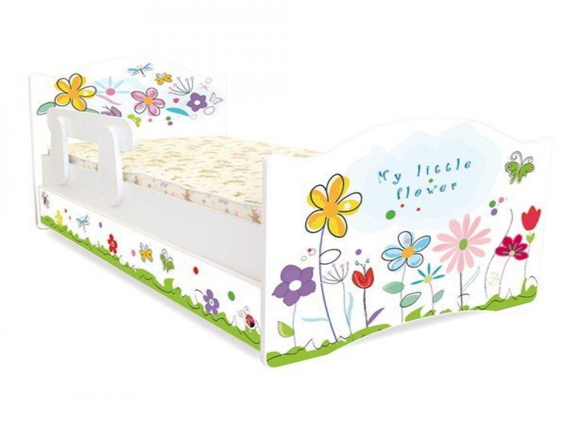 Детская кровать цветочные сны