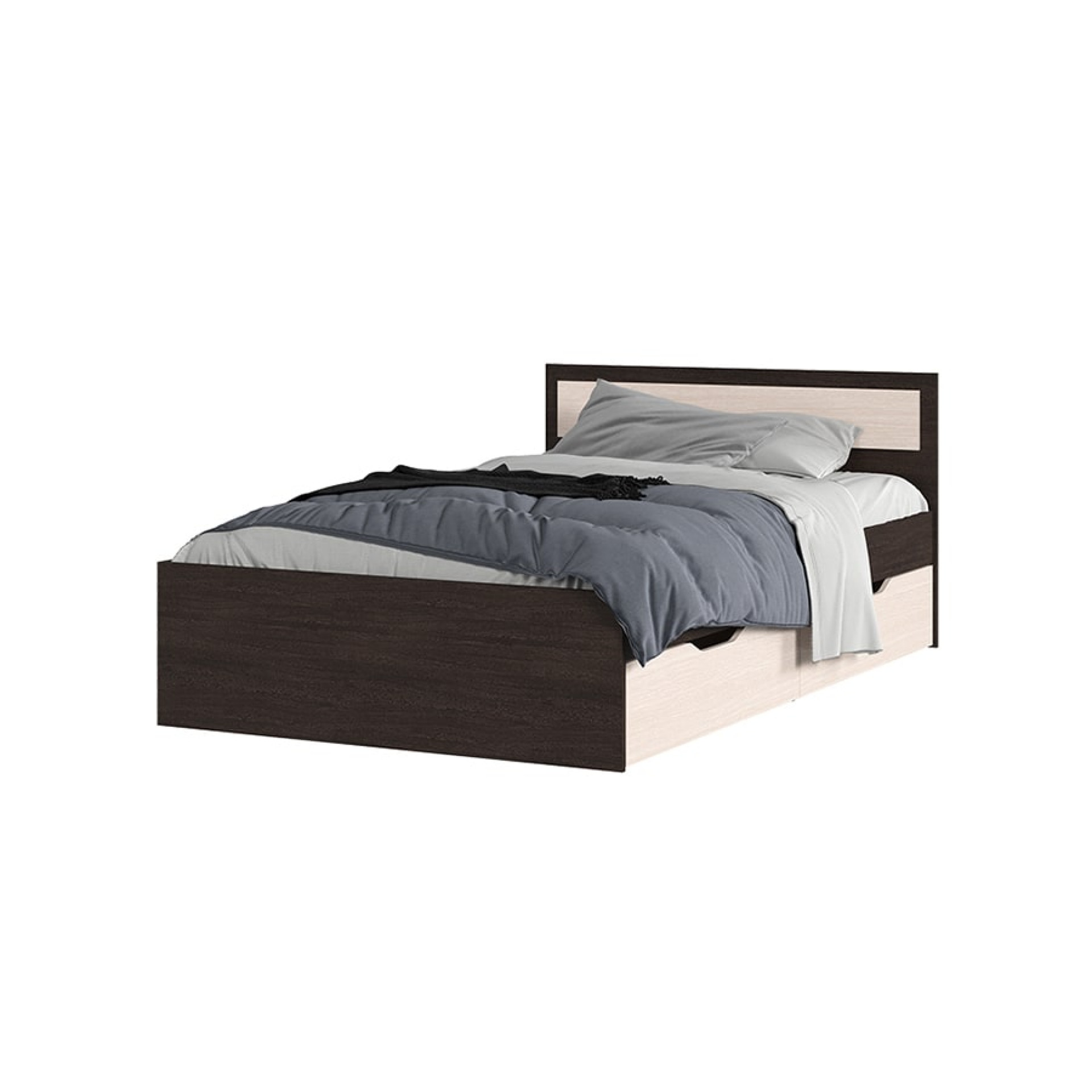 Кровать с ящиками 1,2м &quot;Гармония&quot; КР 606