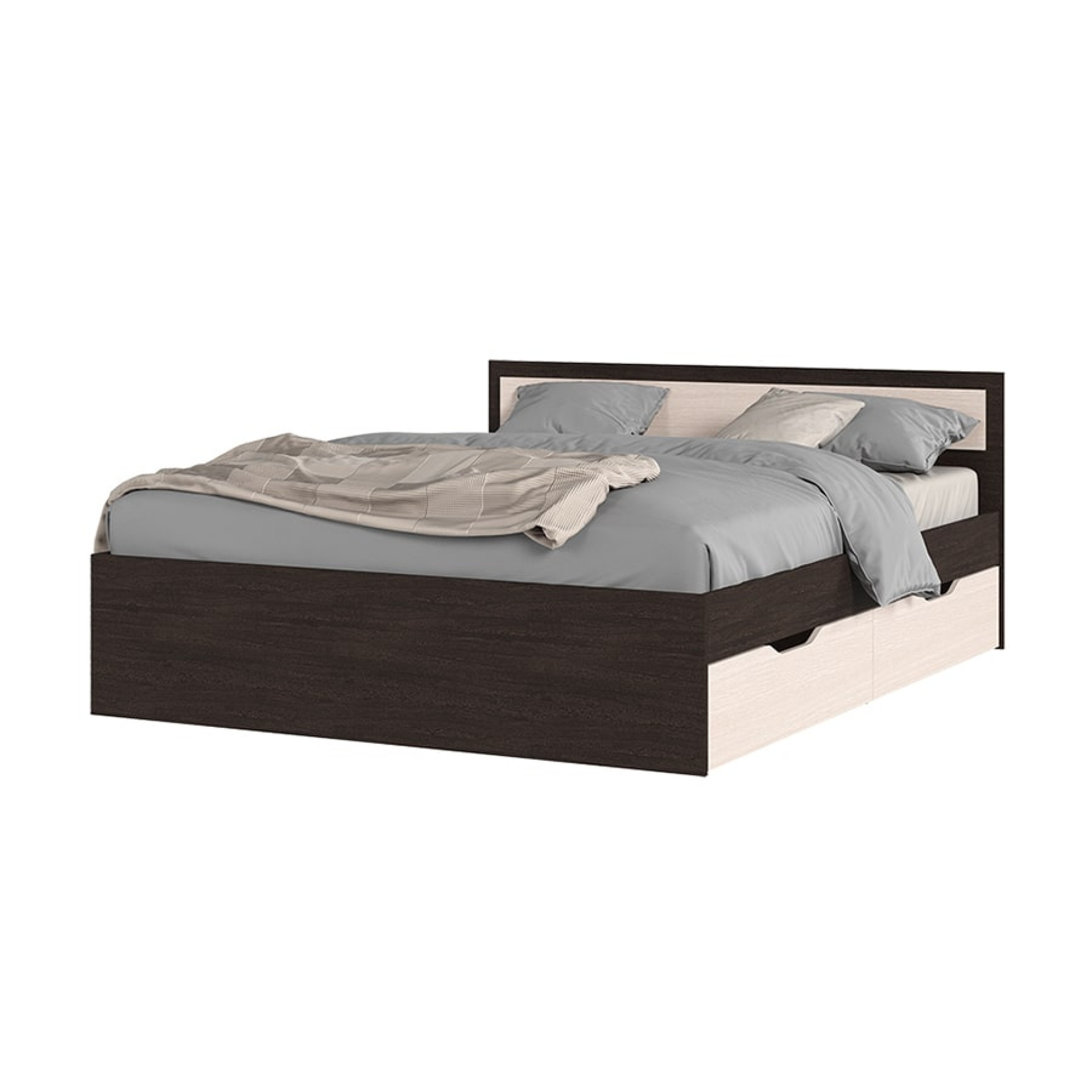 Кровать с ящиками 1,6м &quot;Гармония&quot; КР 604