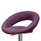 Барный стул Barneo N-84 Mira фиолетовая кожа в Мебель БиН
