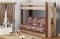 Кровать двухъярусная "Немо" без верхнего матраса приобрести в Томске миниатюра