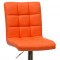 Барный стул Barneo "N-48 Kruger" оранжевая кожа  купить в Томске