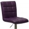 Барный стул Barneo "N-48 Kruger" фиолетовая кожа фото