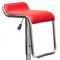Барный стул "N-41 Lem" красная кожа вторая миниатюра