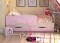 Детская кровать "АЛИСА" розовая миниатюра