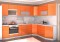 Модульная кухня "Ксения" оранж фото