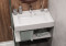 Раковина в ванную из литого мрамора "Ричмонд 80" пятая миниатюра