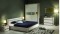 Кровать 2-х спальная «Лацио» NEW в интерьере