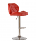 Барный стул "N-85" Diamond красная кожа приобрести в Томске миниатюра