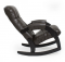 Кресло-качалка "Модель 67" черное