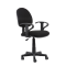 Кресло "K-102" для персонала черная ткань  приобрести в Томске миниатюра