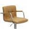 Барный стул "N-69 Kruger Arm" светло-коричневая кожа вторая миниатюра