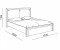 Кровать с ламелями "Глэдис" схема