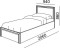 Кровать с подъемным механизмом М22 "Остин" вторая миниатюра